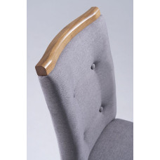 Cadeira REF. 52 Giovana Estofada - Madeira maciça de Jequitibá