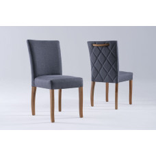 Cadeira REF. 60 Carolina Estofada - Madeira maciça de Jequitibá