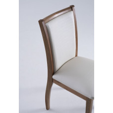 Cadeira REF. 57 Virgínia Estofada - Madeira maciça de Jequitibá