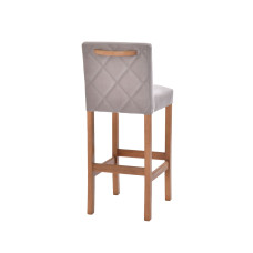Banqueta REF. 300 Luise Estofada - Madeira Maciça de Jequitibá