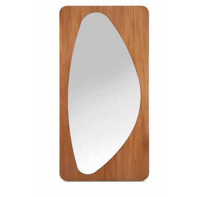 Quadro Espelho Zyan 2,00 x 1,00 Laminado em Cinamomo