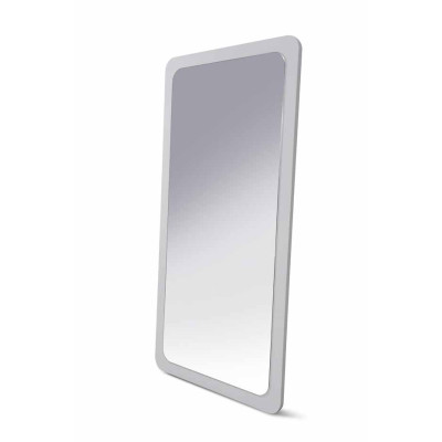 Quadro Espelho Mia 1,80 x 0,90 Laca OFF WHITE Brilho