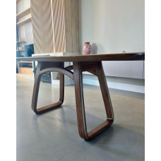 Mesa de Jantar Alba Tampo 100% Madeira Maciça